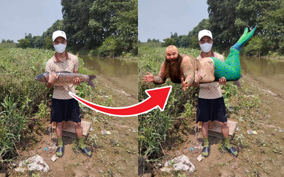 Nhờ dân mạng chỉnh ảnh, nhận được đống "cá" muốn lộn ruột