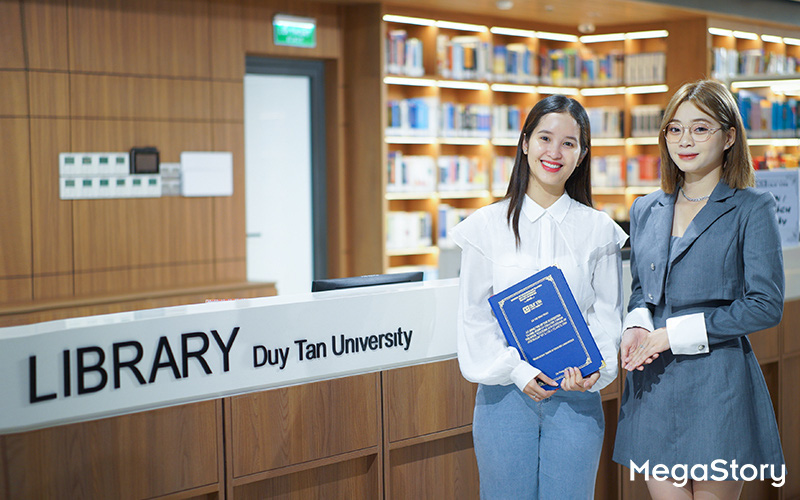 Thư viện mới của Đại học Duy Tân đúng chuẩn "gu" sinh viên Gen Z