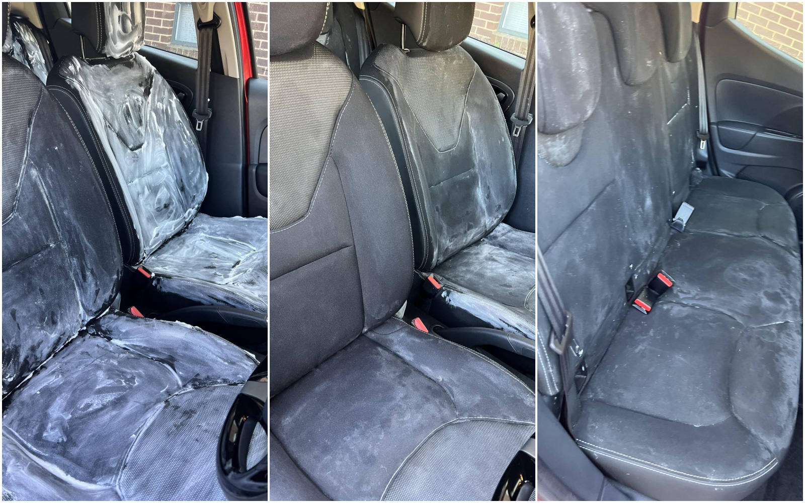 "Tàn phá" nội thất vì học mẹo làm sạch ghế ô tô trên mạng