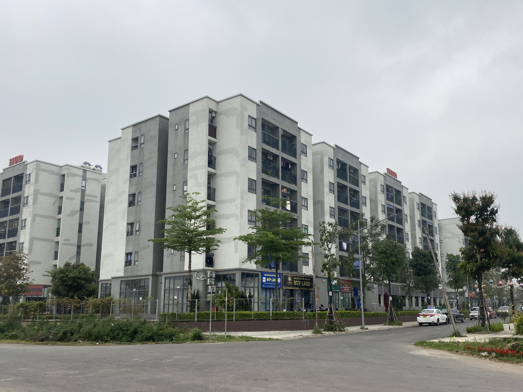 Một phần đất khu đô thị mới Thanh Lâm - Đại Thịnh 2 đã được HUD đầu tư xây dựng nhà ở xã hội - Ảnh: B.NGỌC