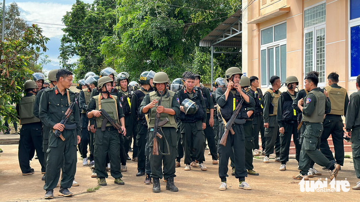 Bắt được một trong những nghi phạm cầm đầu vụ tấn công 2 trụ sở xã ở Đắk Lắk - Ảnh 3.