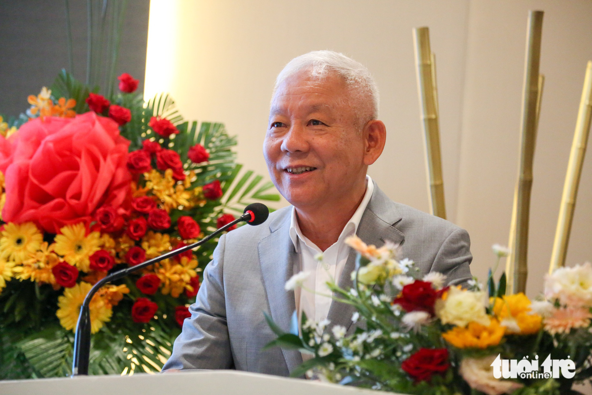 Đại diện BTC, ông Trần Văn - nguyên phó chủ nhiệm Ủy ban Tài chính - Ngân sách Quốc Hội, viện trưởng Viện chiến lược phát triển kinh tế số - dành lời cảm ơn và kêu gọi sự đồng hành của các nhà hảo tâm trong các giai đoạn tiếp theo của chương trình.