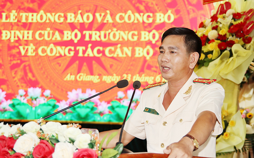 Tỉnh Đắk Nông có tân giám đốc công an 48 tuổi- Ảnh 2. Bộ Công an điều động hai phó giám đốc Công an tỉnh An Giang
