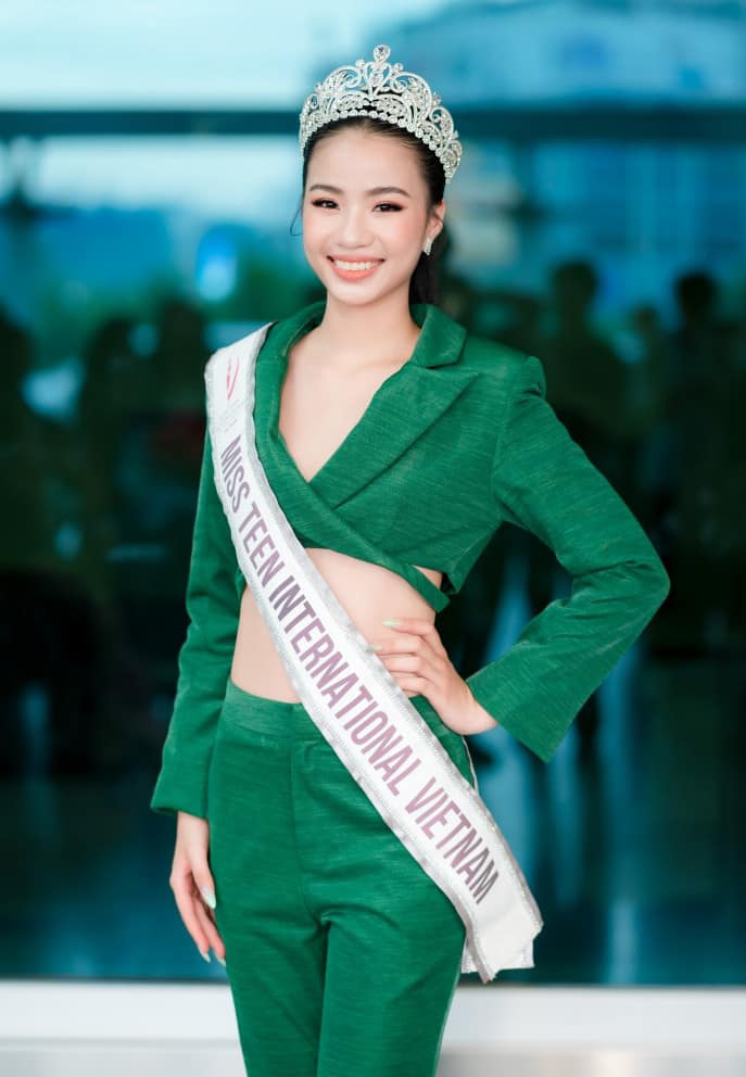 Bùi Vũ Xuân Nghi - đại diện Việt Nam tại Miss Teen International 2023 - Ảnh: Facebook nhân vật