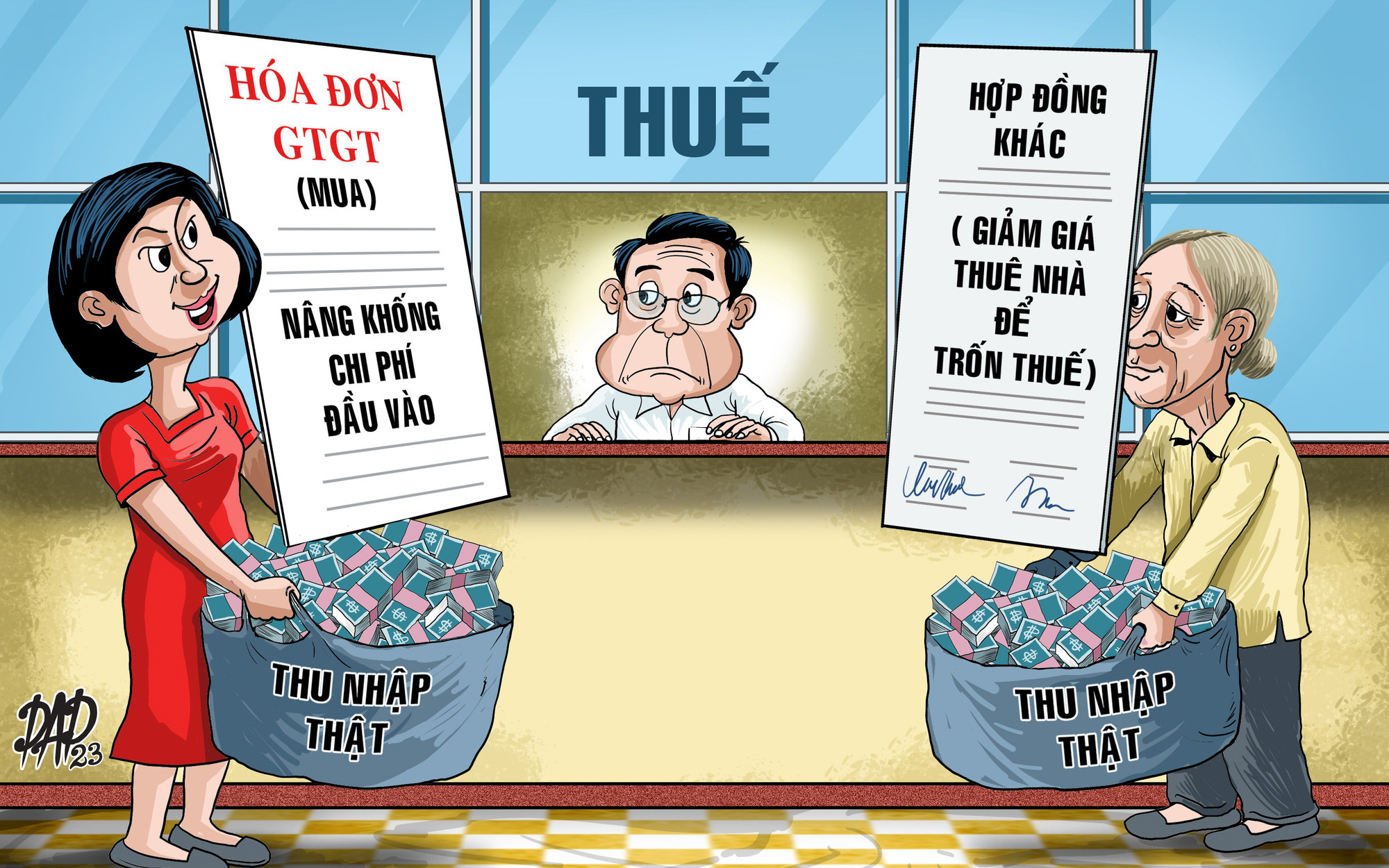 Muôn kiểu trốn thuế