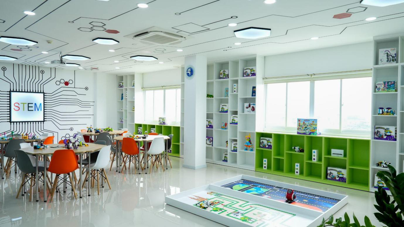 Hệ thống cơ sở vật chất hiện đại tại Asian School