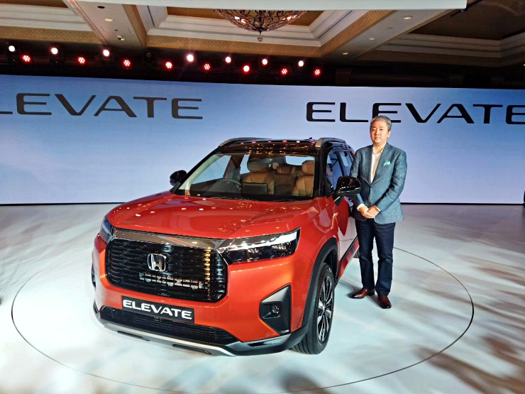 ホンダエレベートの発売：シティシャーシを使用した電気バージョンを備えたBサイズSUV - 写真4。