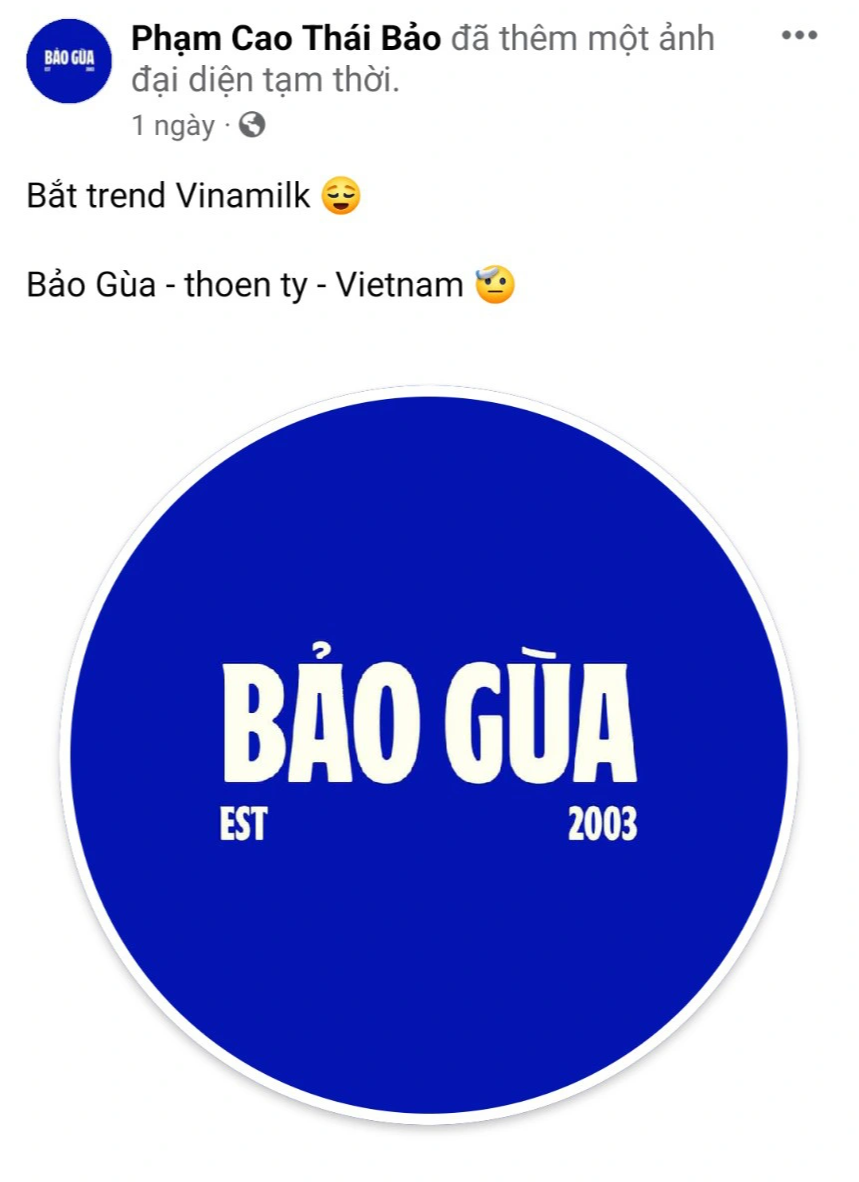 Dân mạng “rần rần” bắt trend font chữ Vinamilk