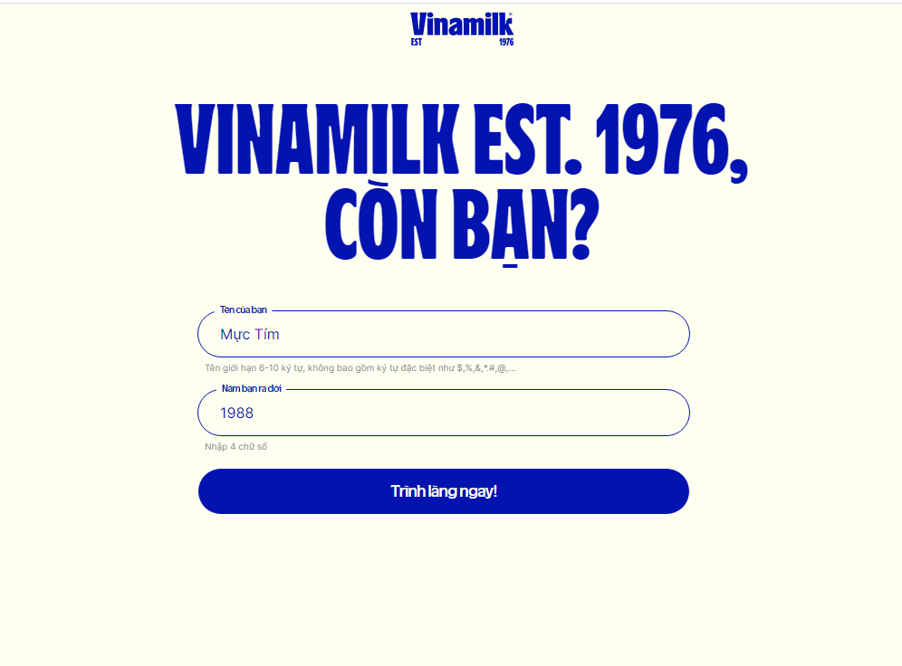Dân mạng “rần rần” bắt trend font chữ Vinamilk