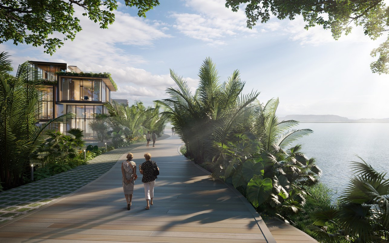 Kempinski Hotel chọn Ecovillage Saigon River là điểm đến đầu tiên tại Việt Nam
- Ảnh 7. Ecovillage Saigon River có mật độ cây xanh 170 cây/người