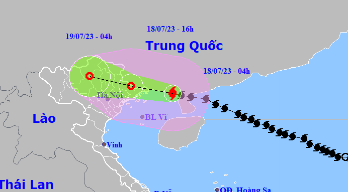 Bão Số 1 Suy Yếu, 7H Sáng Tâm Bão Cách Móng Cái 100Km - Tuổi Trẻ Online