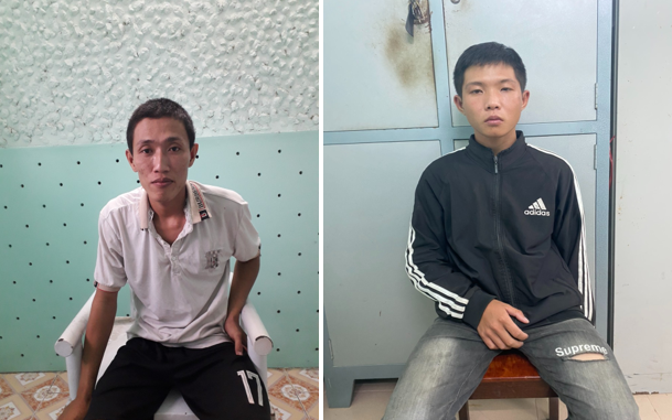 Long An phối hợp TP.HCM, An Giang bắt anh em ruột dùng dao cướp xe máy trên quốc lộ 62 - Ảnh 2.
