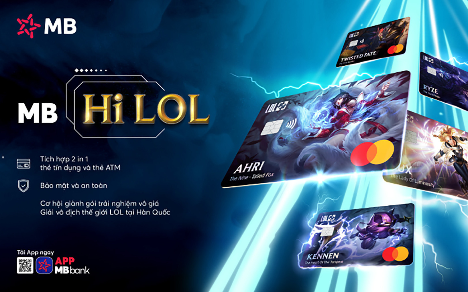 MB Bank và Mastercard ra mắt thẻ dành cho giới eSports