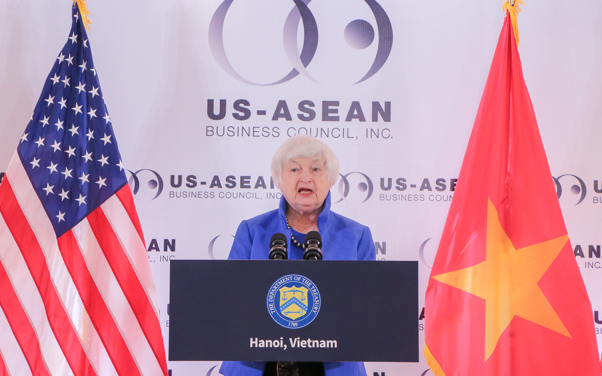 Bộ trưởng Tài chính Mỹ: Chúng tôi tin Việt Nam trong chuỗi cung ứng chất bán dẫn