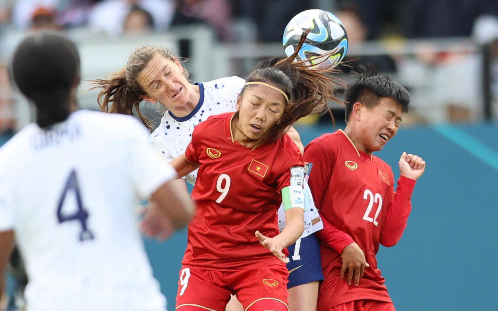 Tuyển nữ Việt Nam thua Mỹ 0-3 ở trận ra quân World Cup 2023
