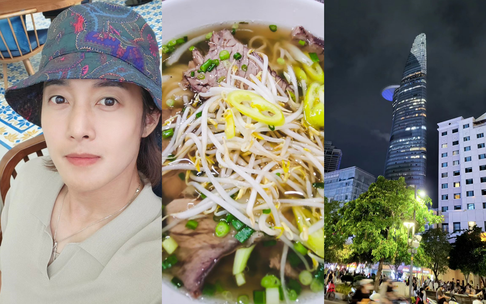 キム・ヒョンジュンはベトナム旅行の写真をインスタグラムに随時更新している
