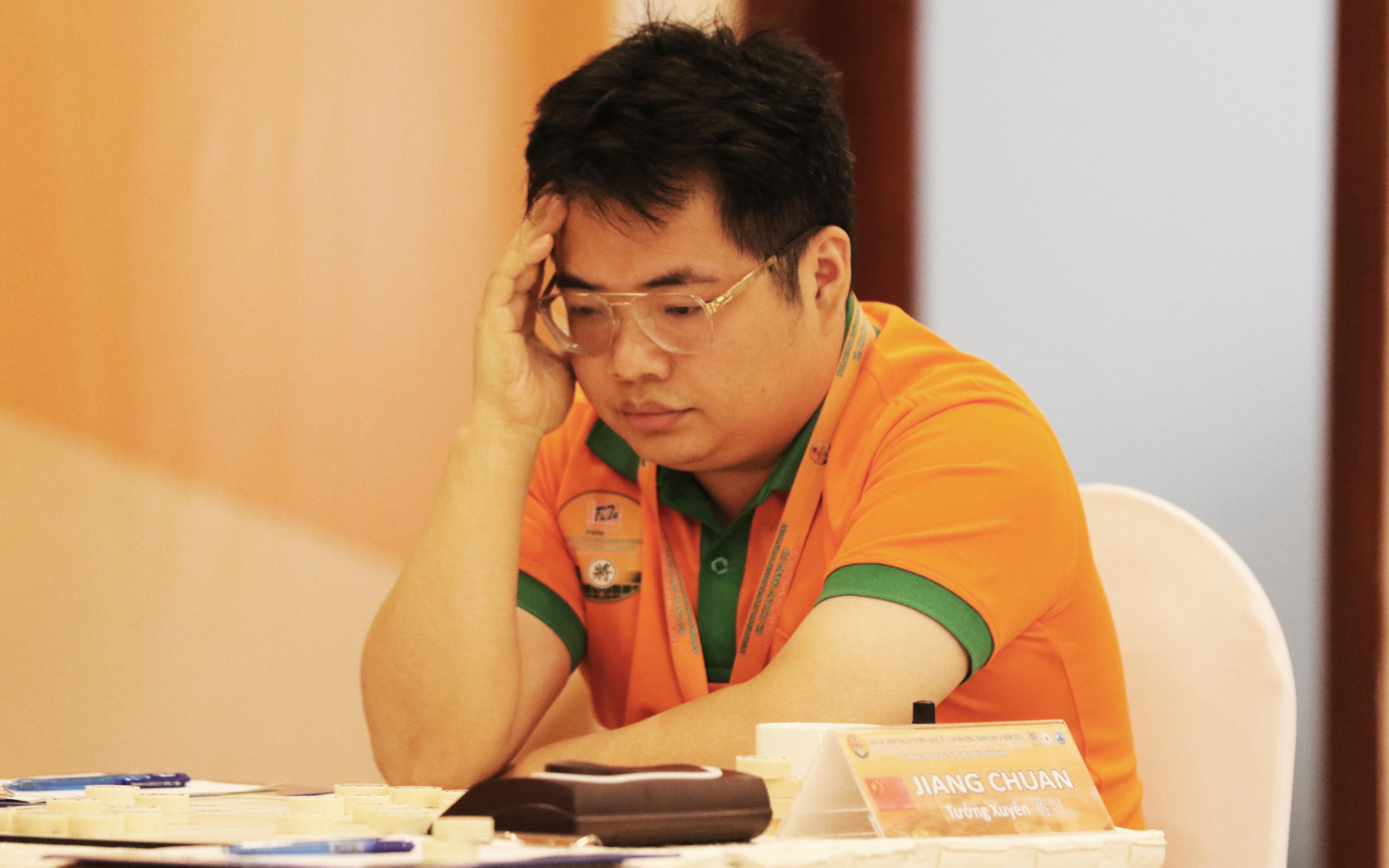 Kỳ vương Việt Nam hội tụ ở Giải cờ úp Kỳ Vương Sài Thành 2023- Ảnh 2. Đặc cấp đại sư Trung Quốc đoạt Cúp cờ tướng Phương Trang
