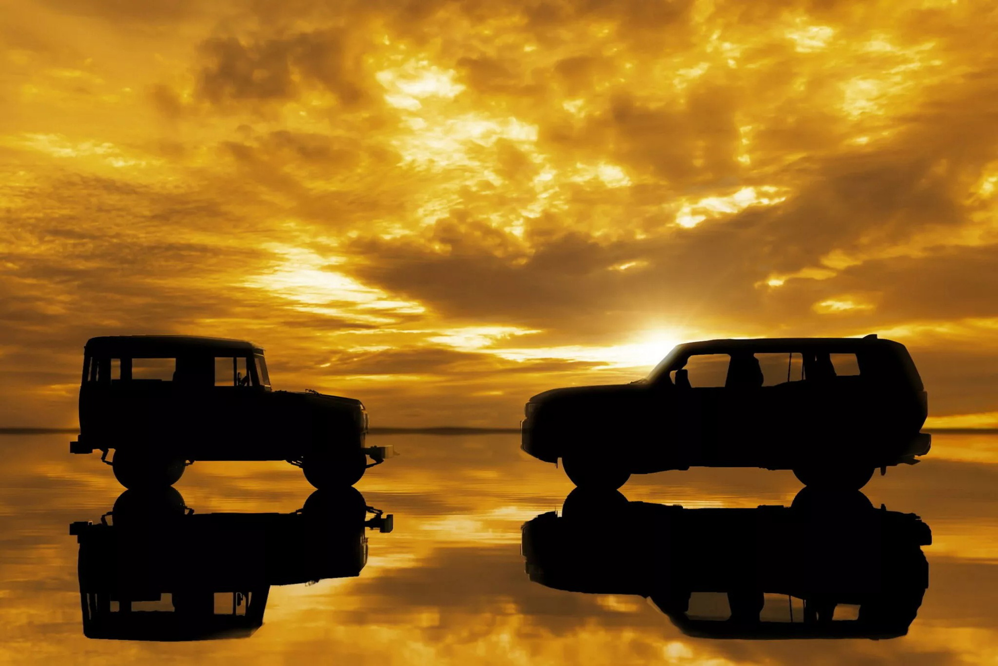 Toyota Land Cruiser Prado được nhá hàng tại Mỹ, không khác gì Lexus GX - Ảnh 1. Teaser đầu tiên của "Toyota Land Cruiser Bắc Mỹ mới" mà thực tế là Land Cruiser Prado 2024 tại các thị trường quốc tế - Ảnh: Toyota