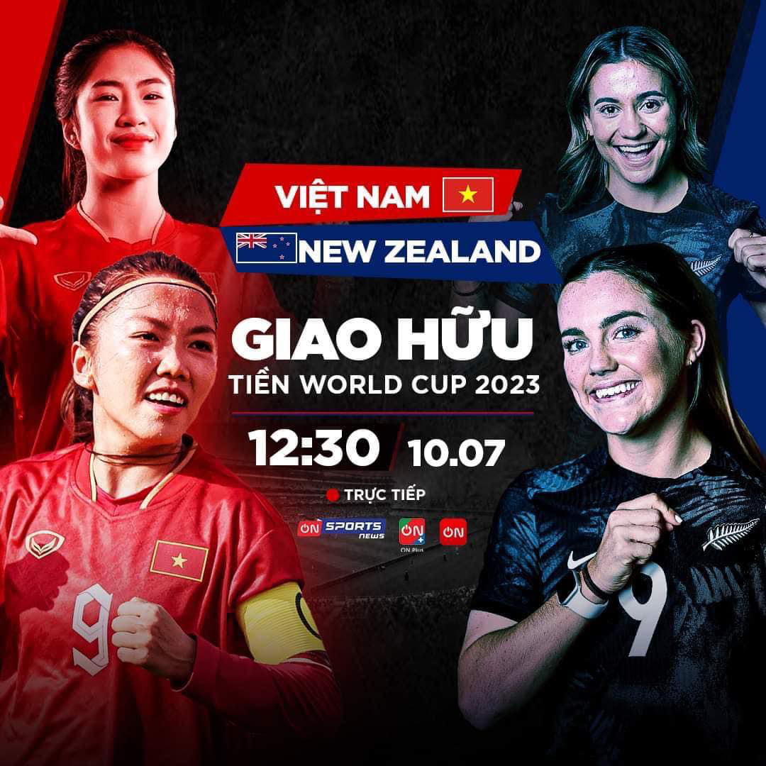 Xem trận giao hữu đội tuyển nữ Việt Nam - New Zealand ở đâu? - Ảnh 2.