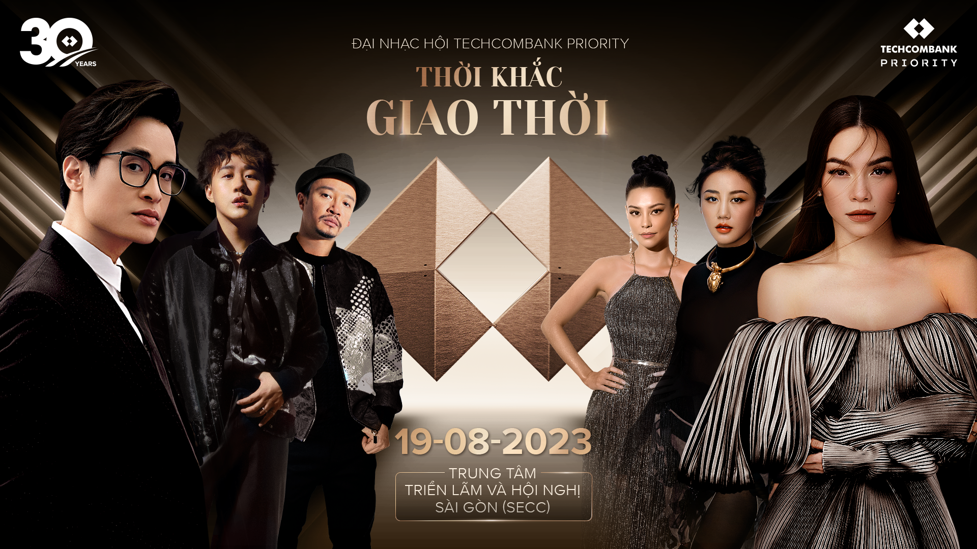 Techcombank tri ân khách hàng với “thời khắc giao thời” - Ảnh 2. Đại nhạc hội đặc sắc Thời khắc giao thời tại Trung tâm Hội nghị và Triển lãm Sài Gòn dành cho hơn 5.000 khách hàng - Ảnh: TCB