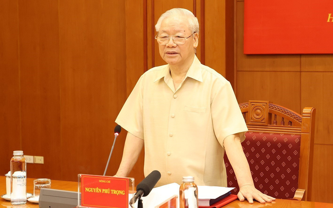 Tổng bí thư Nguyễn Phú Trọng chủ trì họp Ban Chỉ đạo Trung ương phòng, chống tham nhũng