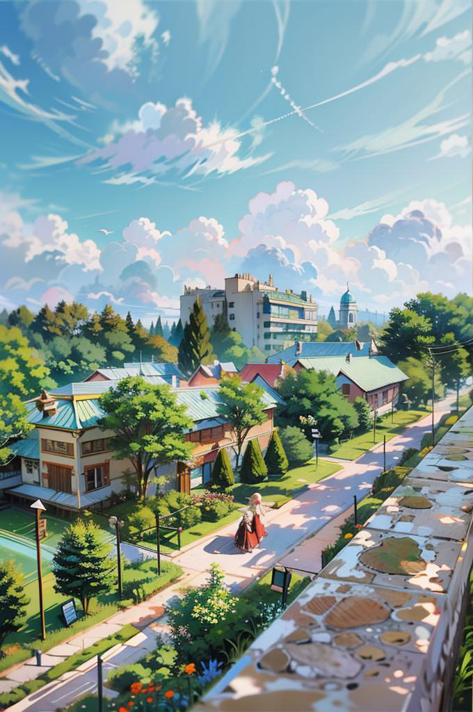 Hàng Loạt Trường Xuất Hiện Hoành Tráng Trong Vũ Trụ Tranh Anime