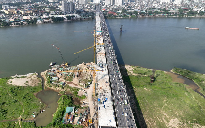 Thông xe cầu Vĩnh Tuy giai đoạn 2 vào ngày 30-8