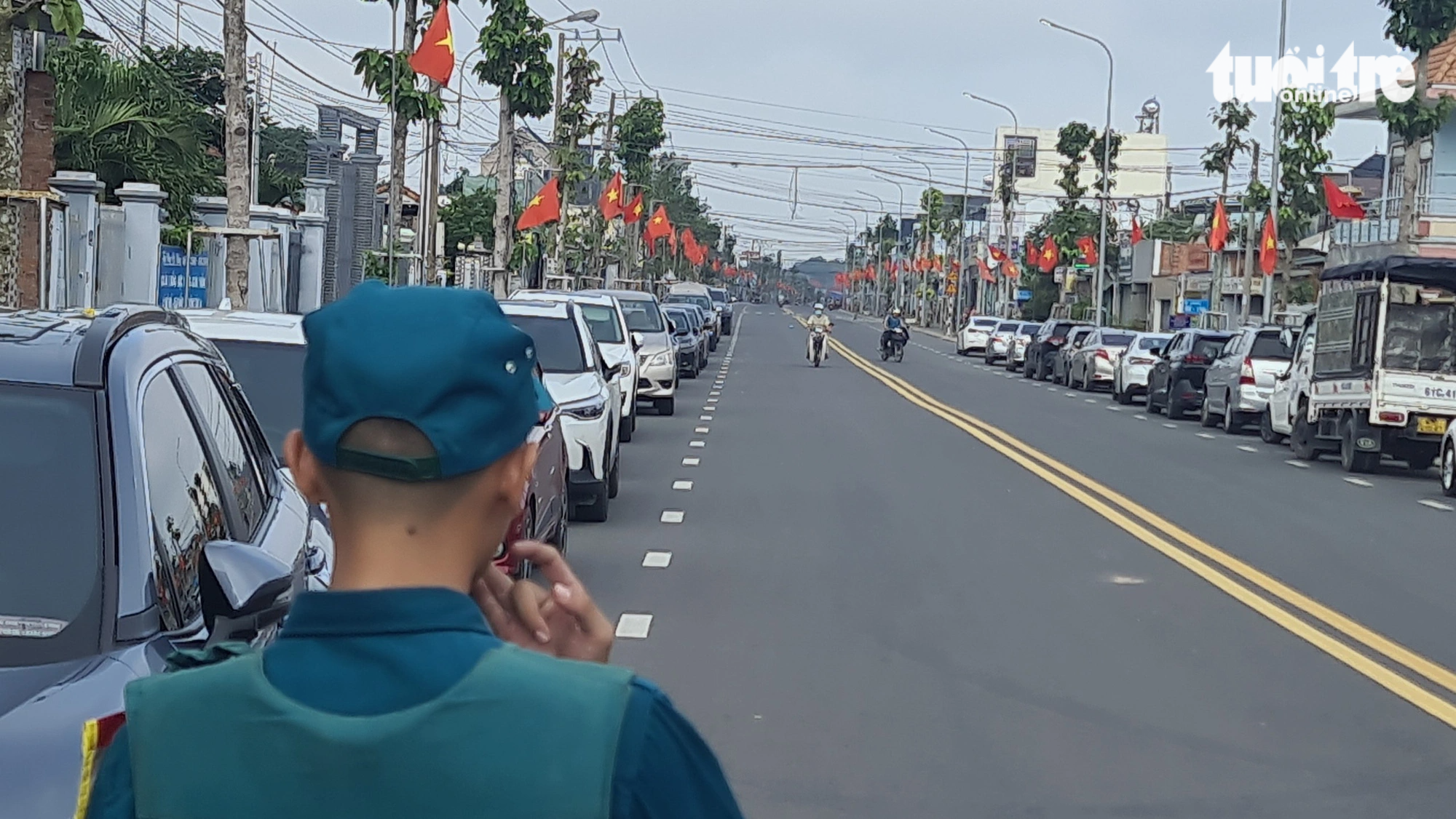 Đường Phan Đăng Lưu tại TP Thủ Dầu Một, tỉnh Bình Dương được mở rộng với nhiều làn xe - Ảnh: BÁ SƠN