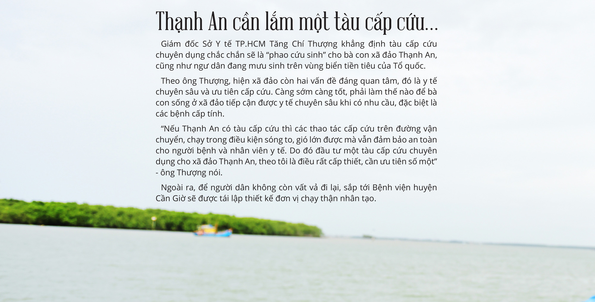 Nỗi niềm từ xã đảo Thạnh An, Cần Giờ - Ảnh 8.