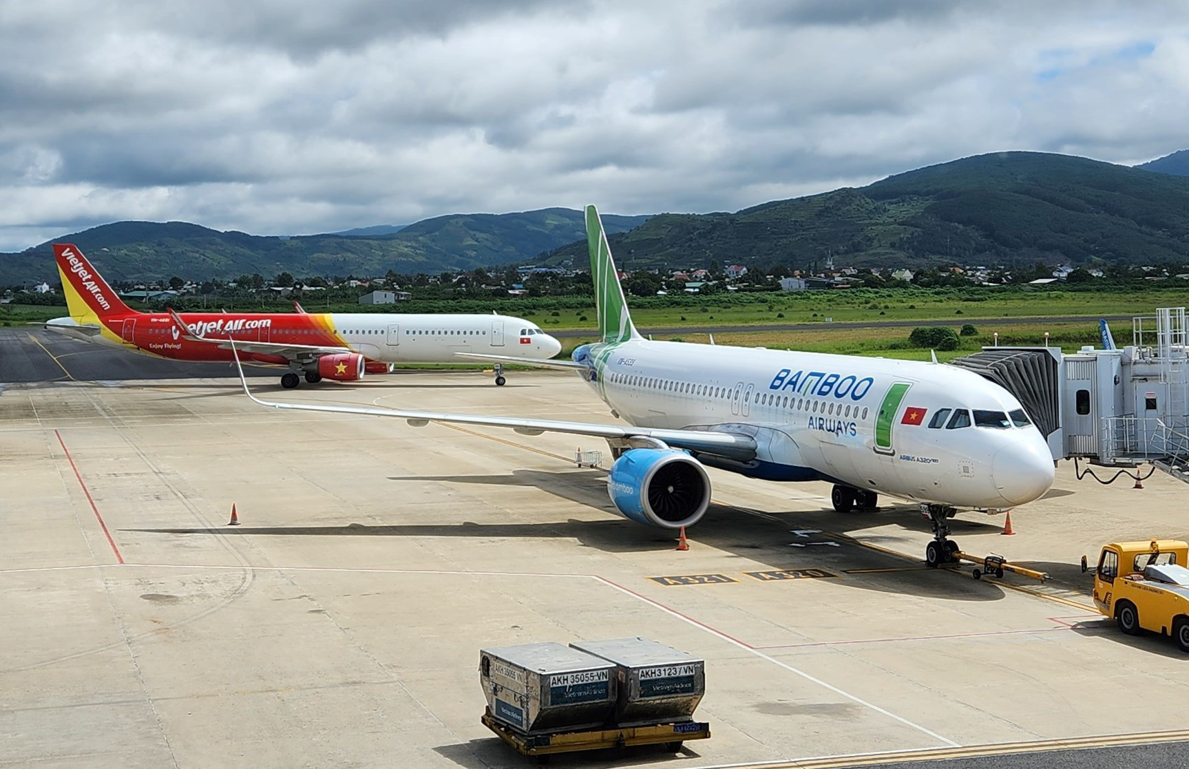 Vị trí khu đất Bamboo Airways đề xuất đầu tư cơ sở hạ tầng của hãng tại phía bắc sân bay Tân Sơn Nhất được Bộ Giao thông vận tải đánh giá là không phù hợp - Ảnh minh họa: TUẤN PHÙNG