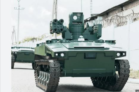 Robot chiến đấu "Marker" được AI hỗ trợ của Nga - Ảnh ARMY TECHNOLOGY