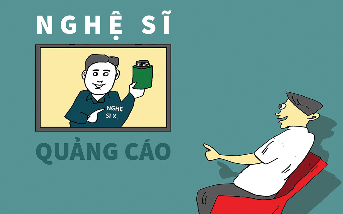 Nghệ sĩ không dám dùng thuốc do chính mình quảng cáo