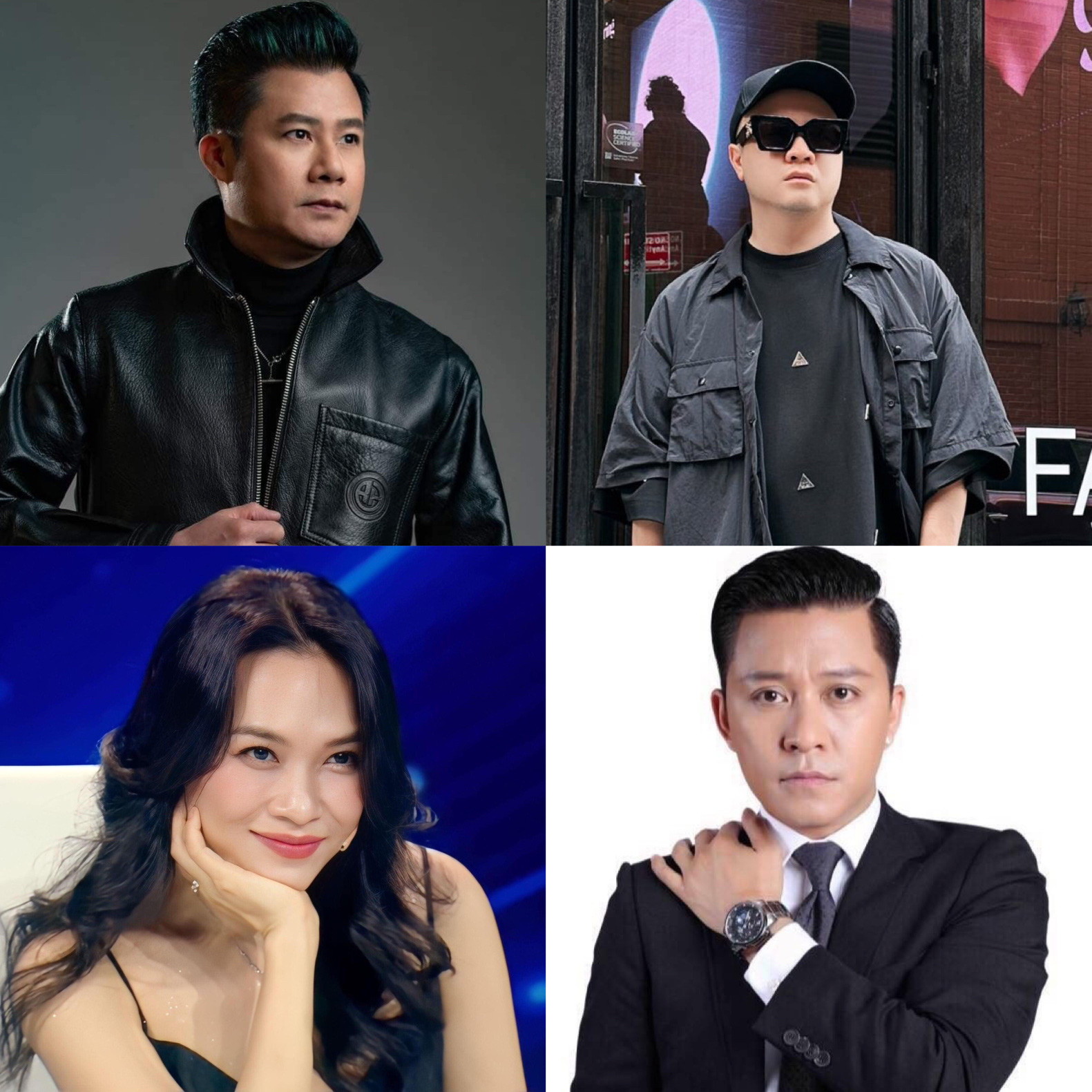 左から右へ: Quang Dung、Do Manh Cuong、My Tam、Tuan Hung - 写真: Facebook アーティスト 左から右へ: Quang Dung、Do Manh Cuong、My Tam、Tuan Hung - 写真: Facebook アーティスト