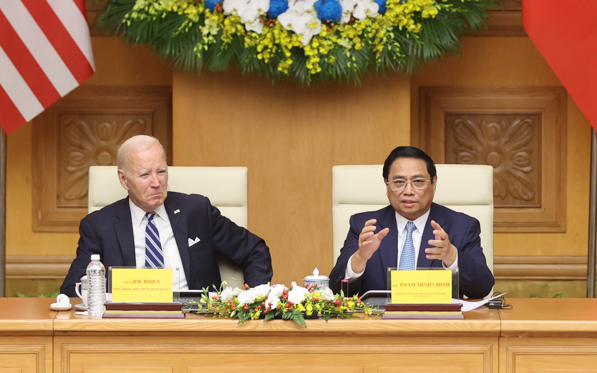 Thủ tướng Phạm Minh Chính và Tổng thống Joe Biden dự Hội nghị về Đầu tư và Đổi mới sáng tạo