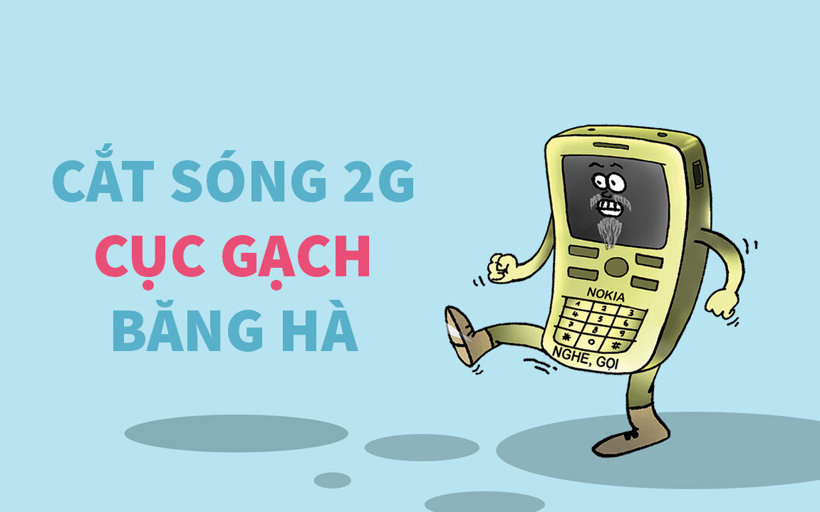 Đà Nẵng hỗ trợ hộ nghèo mua điện thoại thông minh- Ảnh 4. Tắt sóng 2G, điện thoại cục gạch băng hà