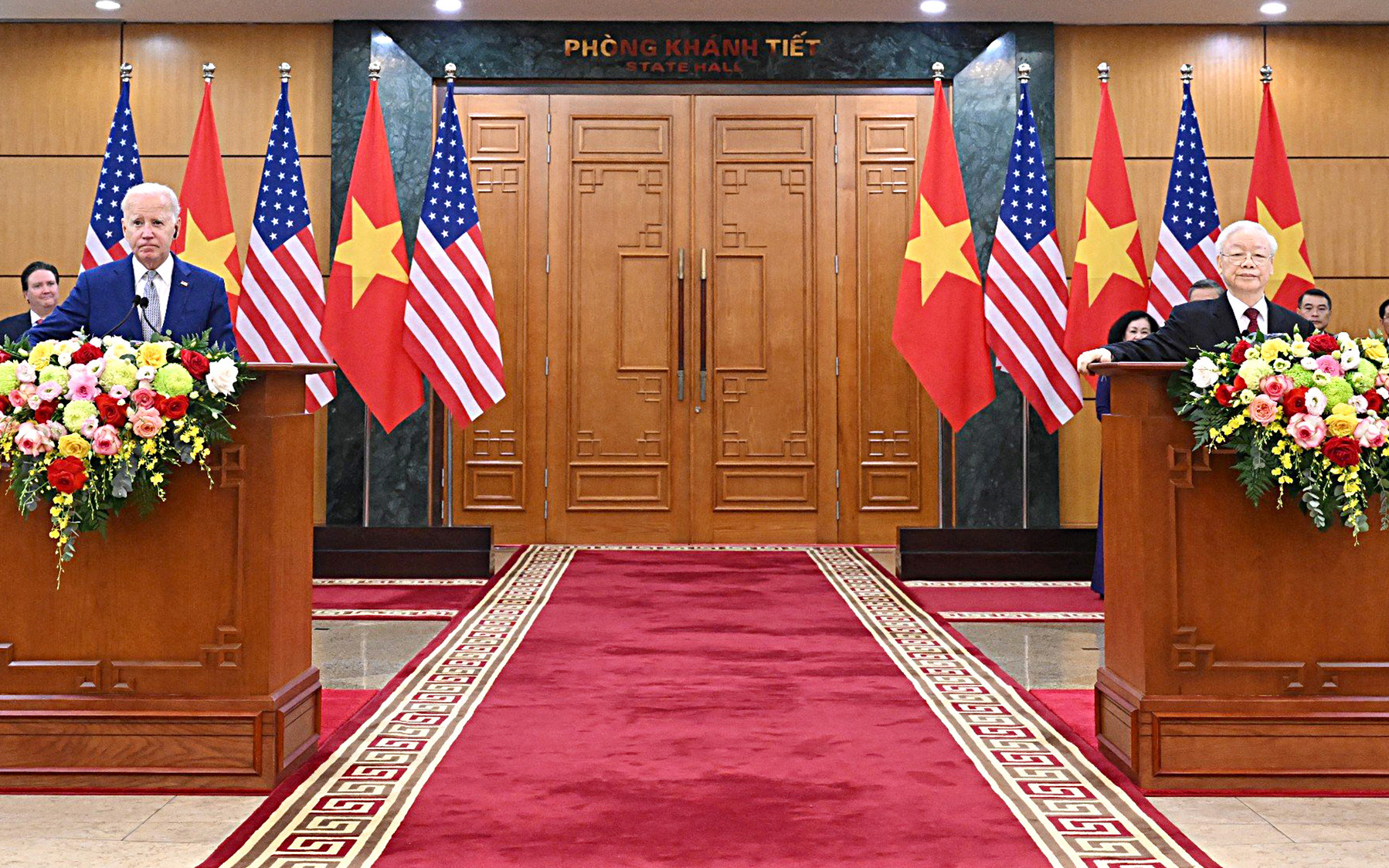 Trợ lý ngoại trưởng Mỹ đến Việt Nam- Ảnh 2. Tổng thống Joe Biden: 'Việt Nam là đầu tàu của khu vực'