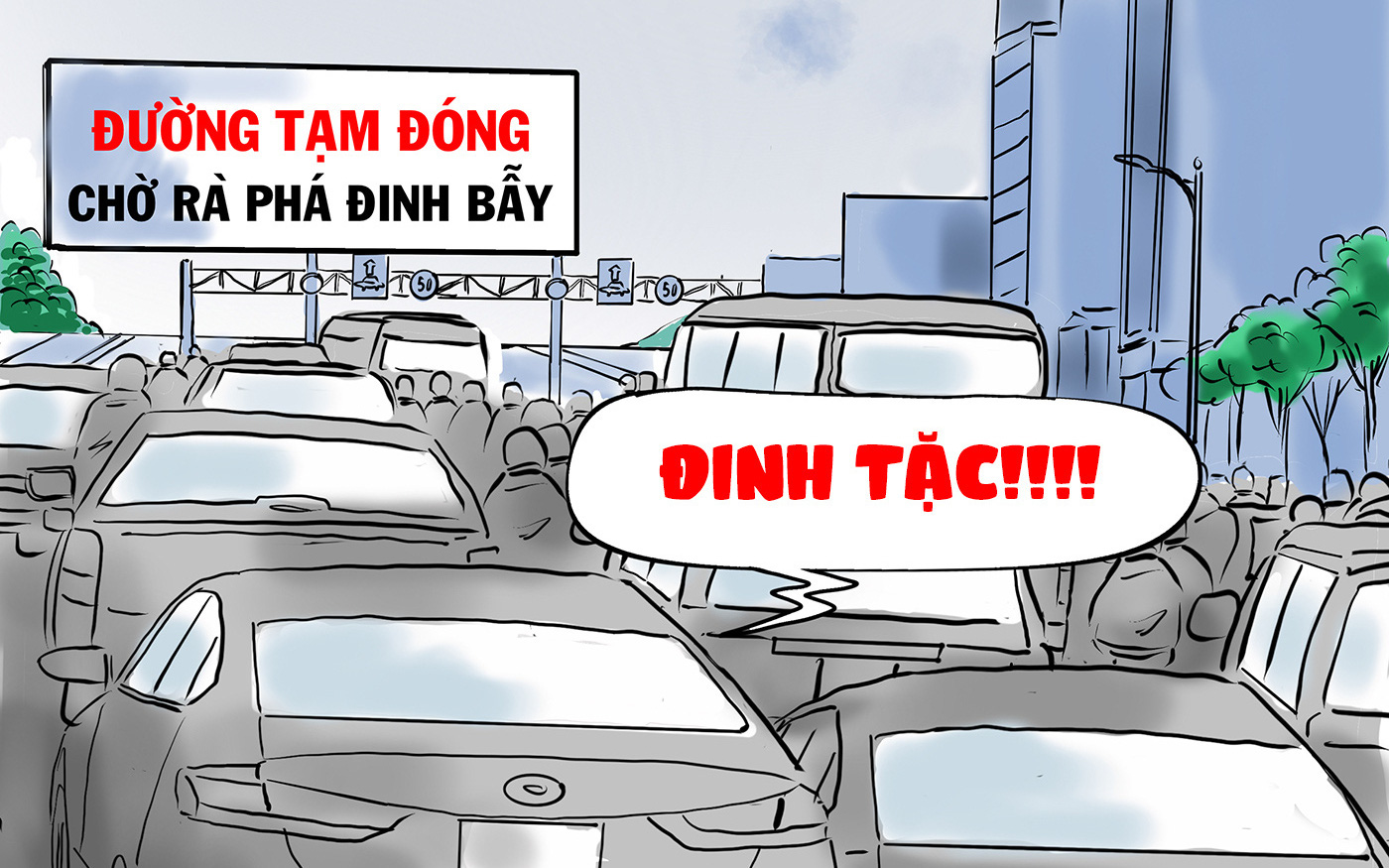 Đinh tặc hoành hành dai dẳng