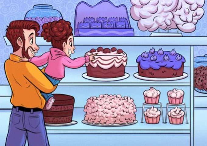 Thử tài tinh mắt: 4 khuôn mặt ẩn giấu ở đâu trong tiệm bánh? - Ảnh 1. Thử tài tinh mắt: 4 khuôn mặt ẩn giấu ở đâu trong tiệm bánh? - Ảnh 1.