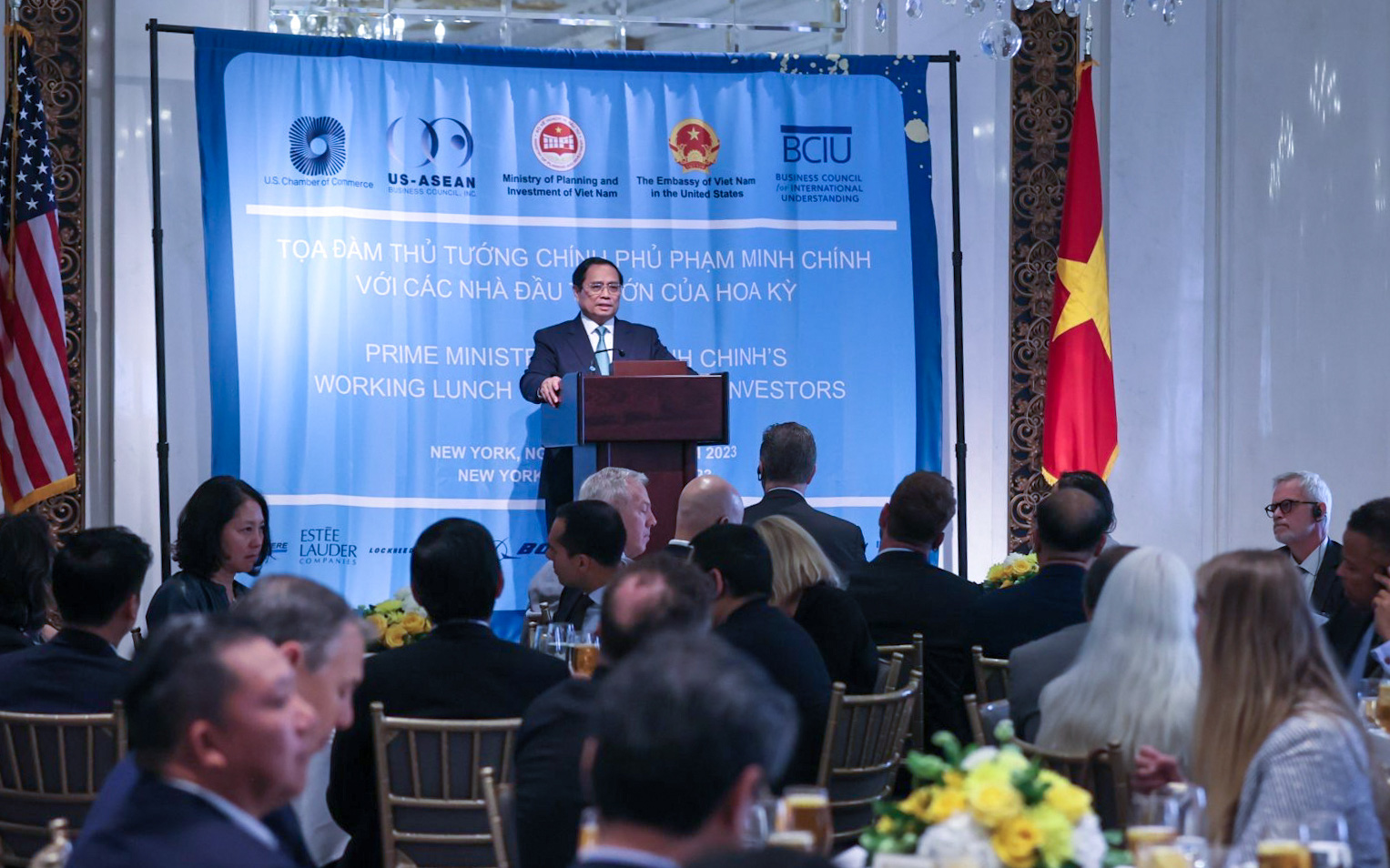 Thủ tướng Phạm Minh Chính khẳng định Việt Nam luôn chào đón các nhà đầu tư Mỹ