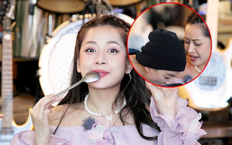 Khoảnh khắc Chi Pu "tranh giành" đĩa cơm với Amber lên hot search Weibo