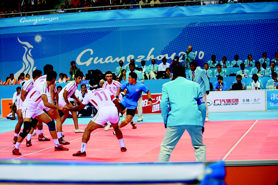 カバディは「ユニークな」スポーツの一つです。 アジアド19にて - 写真：CGTN