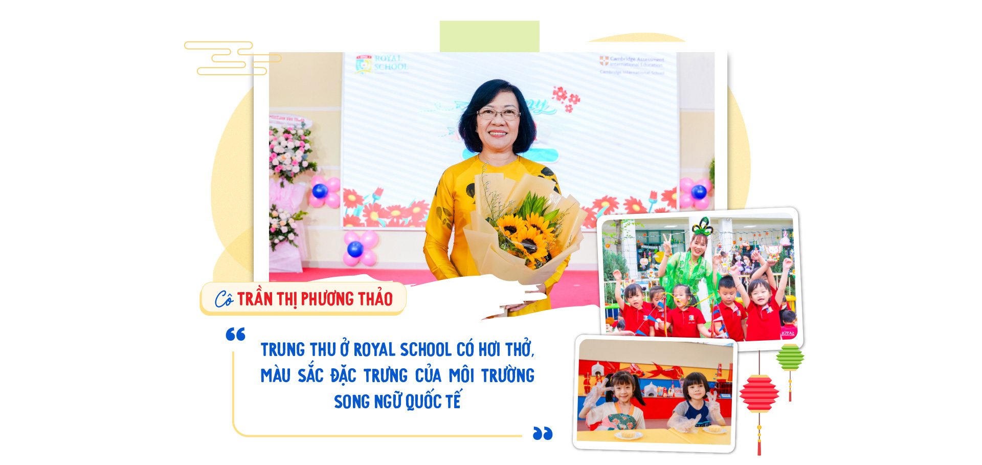 Trung thu tại Royal School - Học truyền thống từ phương pháp hiện đại - Ảnh 3.