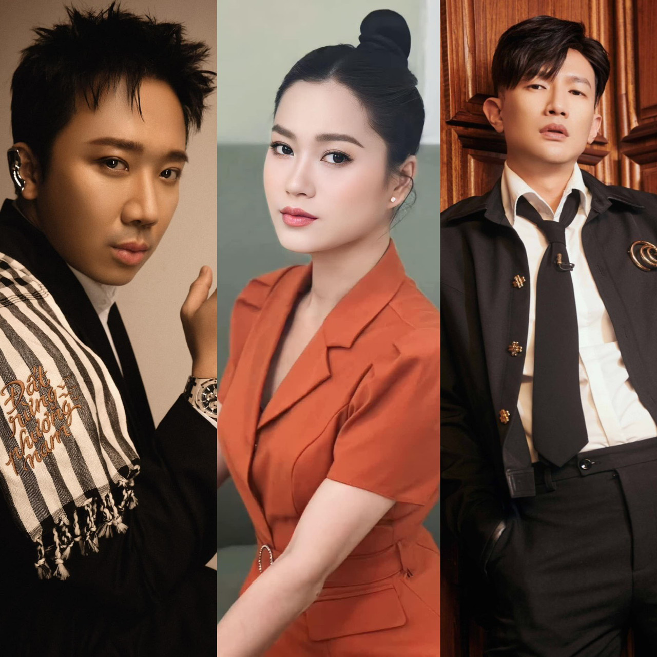 左から右へ: Tran Thanh、Lam Vy Da、Doctor Tien - 写真: Facebook アーティスト 左から右へ: Tran Thanh、Lam Vy Da、薬剤師 Tien - 写真: Facebook アーティスト