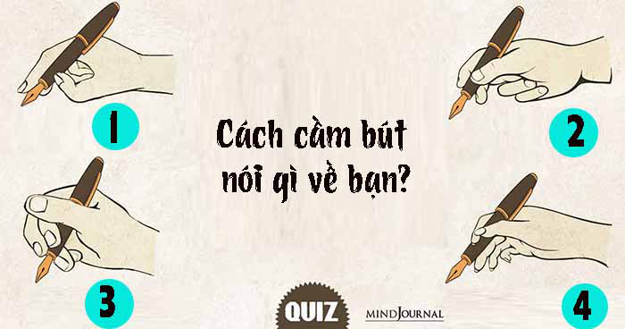 Cách cầm bút nói gì về bạn? - Ảnh 1.