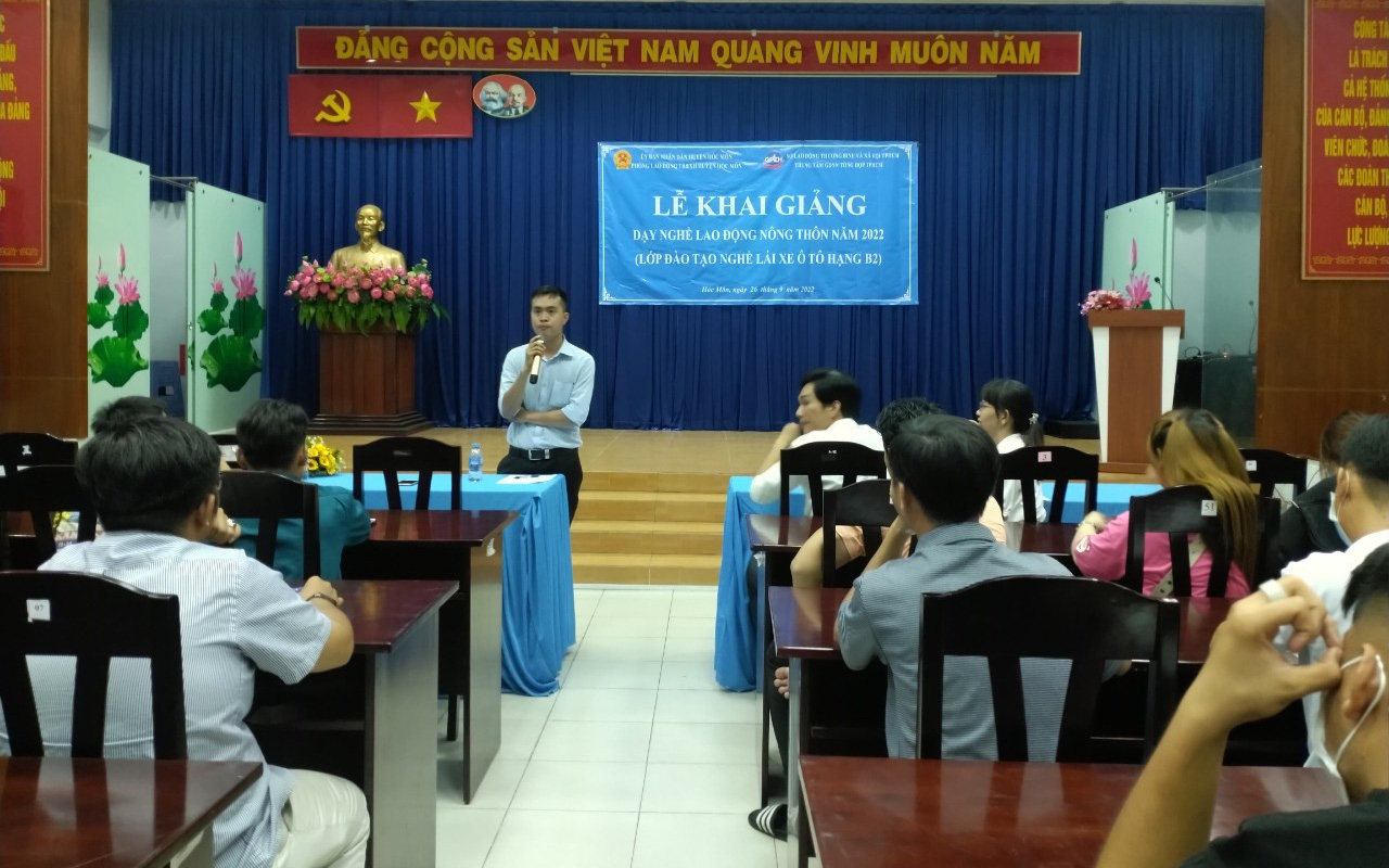 Huyện Hóc Môn mời đơn vị dạy nghề cho lao động nông thôn