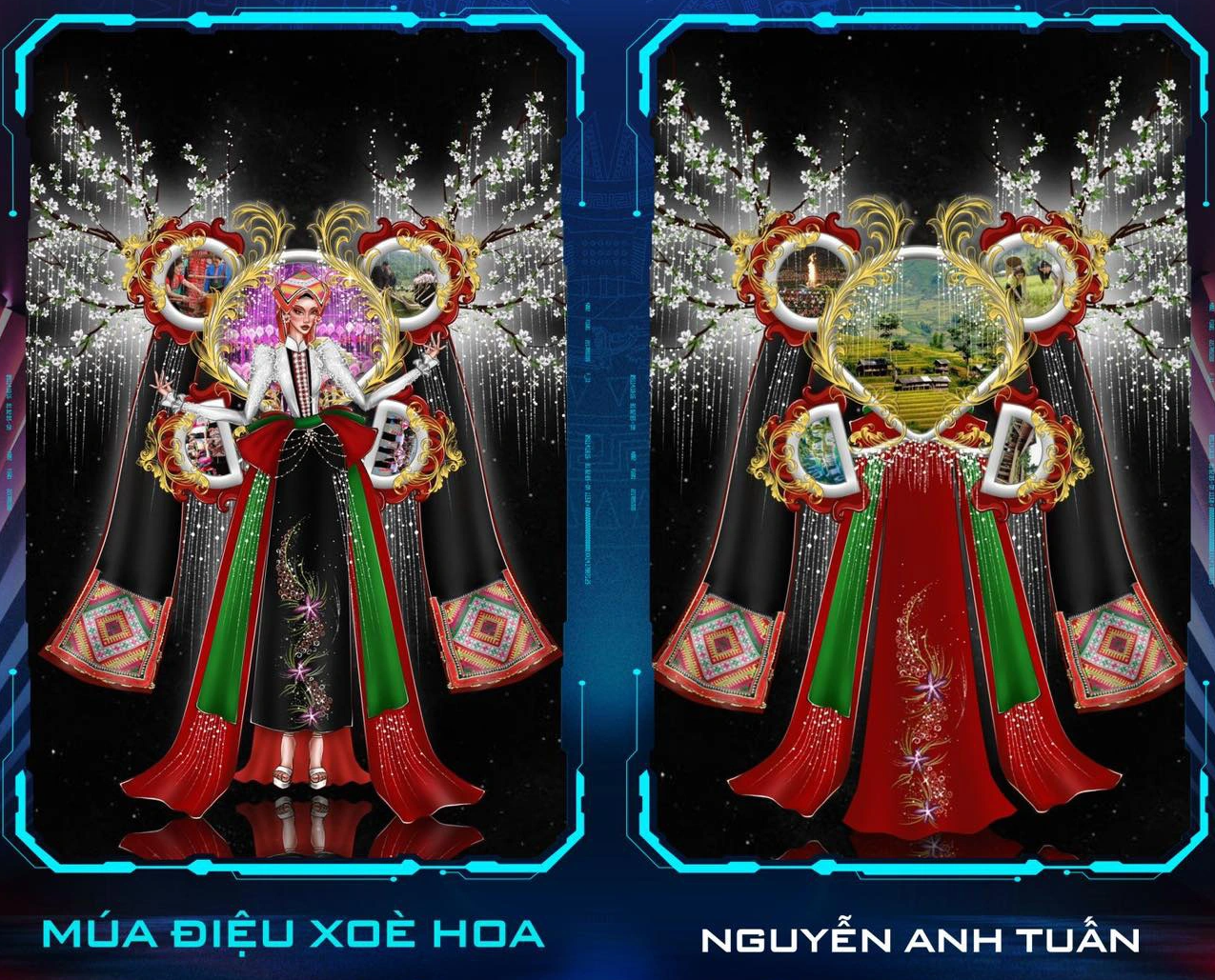 花を広げるダンスのデザインが印象的 - 写真: BTC