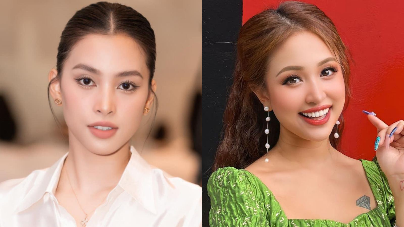 左から右へ: Tieu Vy、Van Hugo - 写真: Facebook キャラクター