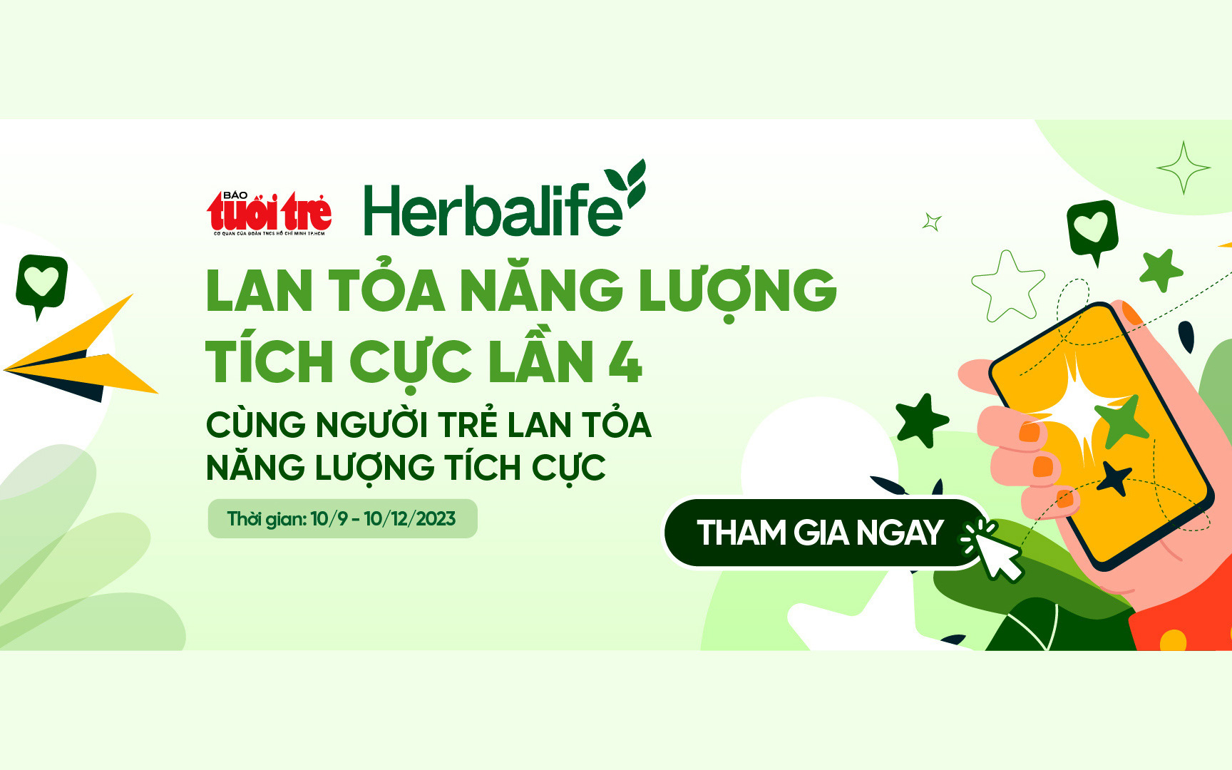 Mời bạn đọc tham gia cuộc thi ‘Lan tỏa năng lượng tích cực’ lần 4