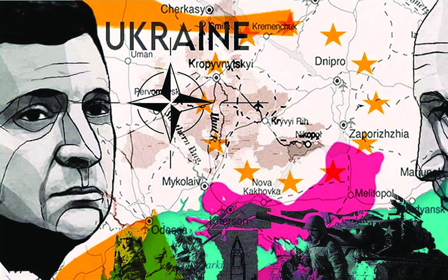 Ngoại trưởng Ukraine: Nếu hết vũ khí, chúng tôi sẽ cầm xẻng chiến đấu- Ảnh 3. Nga và Ukraine: 5 kịch bản chiến sự 2024