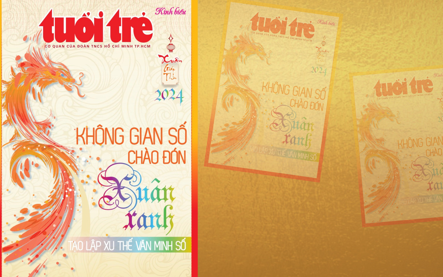 Giai phẩm Tuổi Trẻ Xuân Giáp Thìn: Những nỗi nhớ, niềm thương- Ảnh 6. Đón đọc giai phẩm Xuân Giáp Thìn 2024 của Tuổi Trẻ